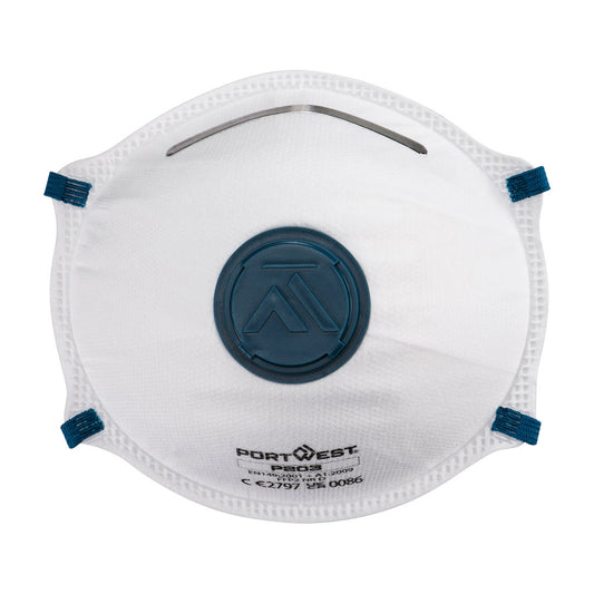 P203 - FFP2 Valved Dolomite Respirator (Pk10)