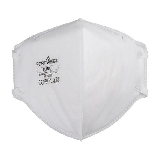 P350 - FFP3 Dolomite Fold Flat Respirator (Pk20)
