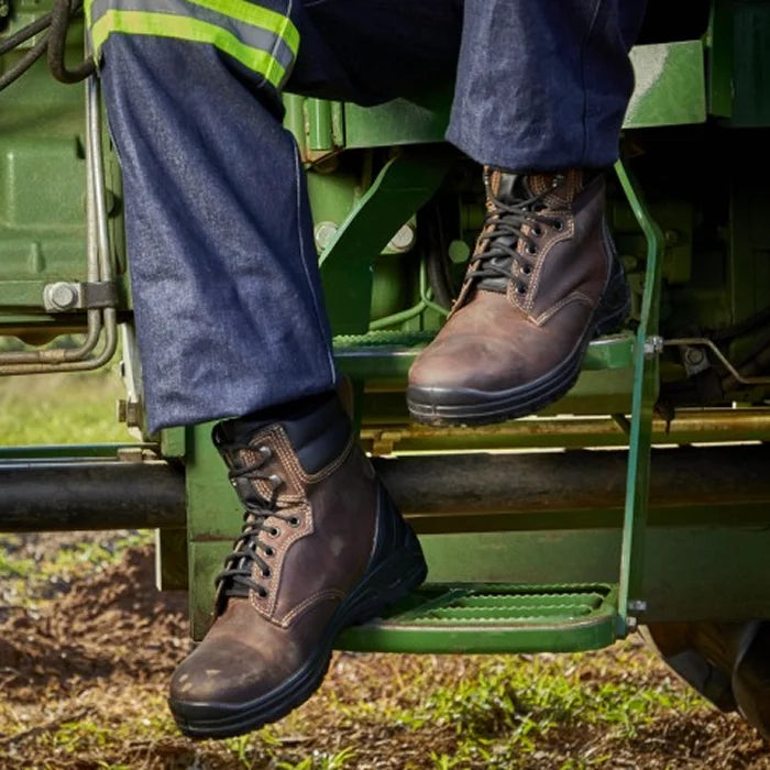 FW03 - Steel Action Leather Ankle Boot S3 SR