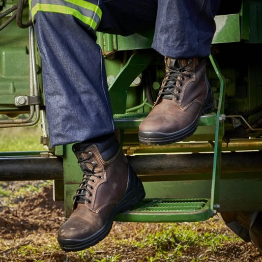 FW03 - Steel Action Leather Ankle Boot S3 SR